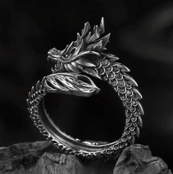Anillo Dragon de la Suerte