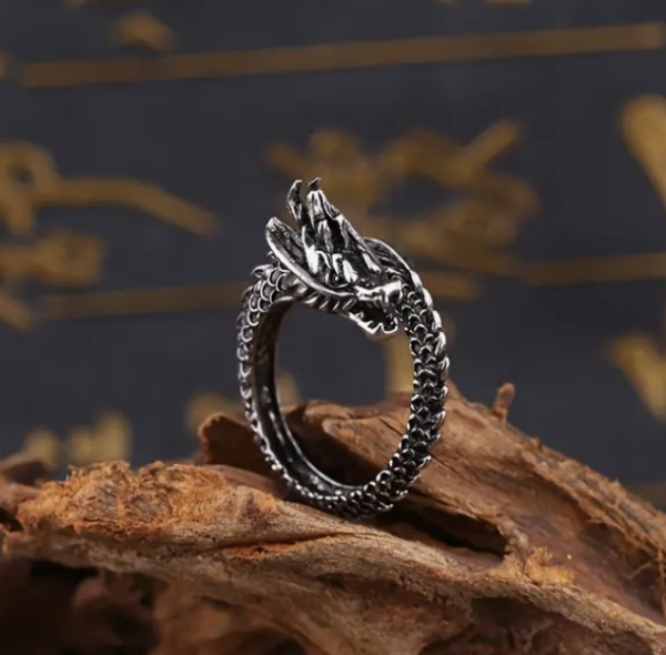Anillo Dragon de la Suerte