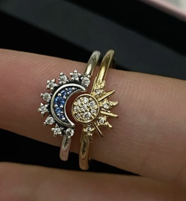 Anillo Sol y luna